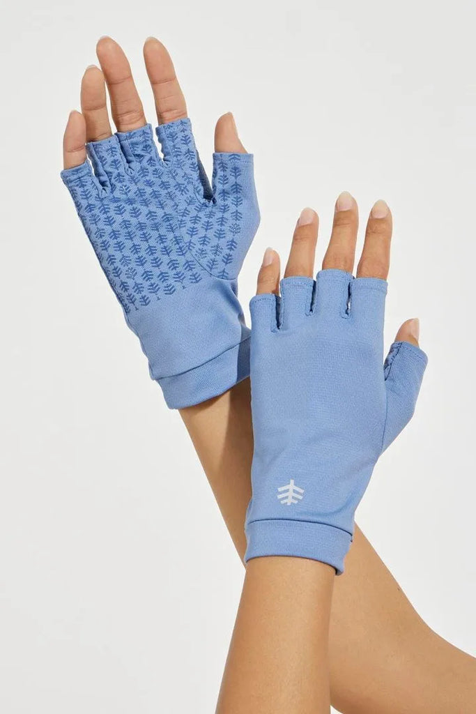 Ylshrf Uv Protection Gloves, Sun Gloves 2 Finger Cut For Outdoor Sports For Fishing