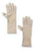 Gants anti-UV femme ou homme Nuvées - Beige - KER SUN