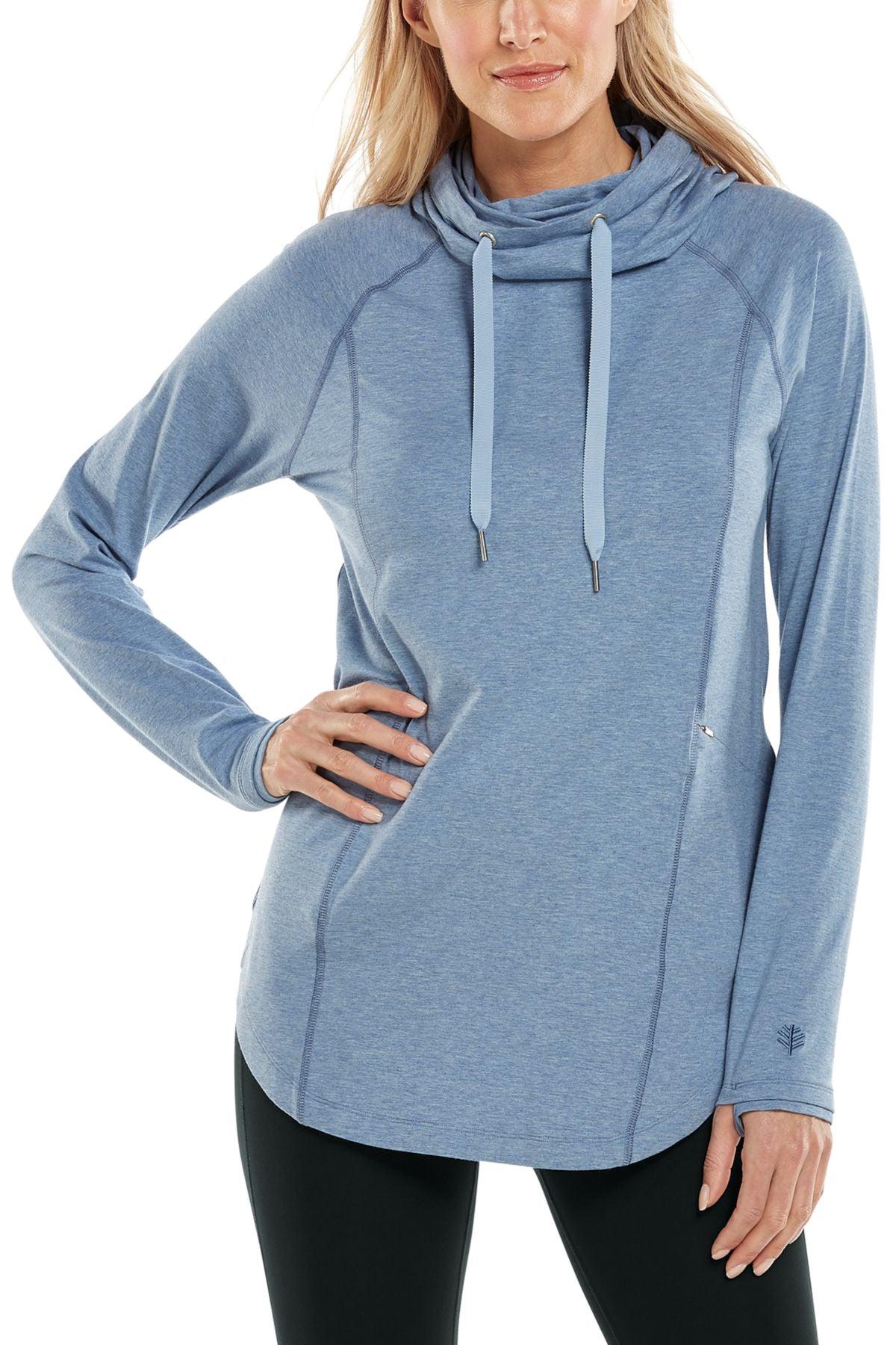 PRÉCOMMANDE - Sweat anti-UV femme à capuche - Lumaleo - Coolibar - KER-SUN